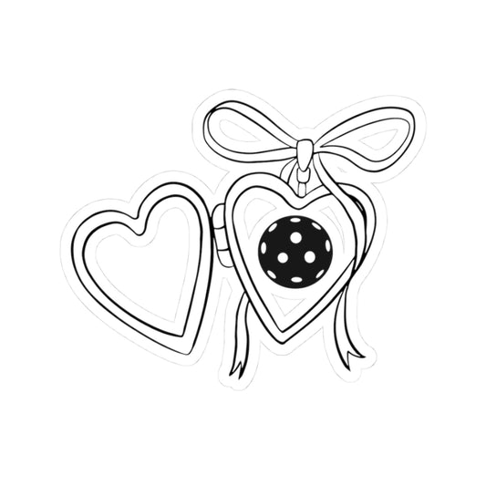 Pickleball Locket Sticker