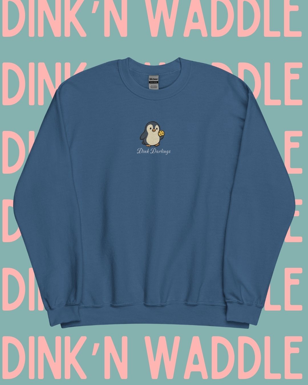 Dink 'n Waddle - Pickles the Penguin Crewneck