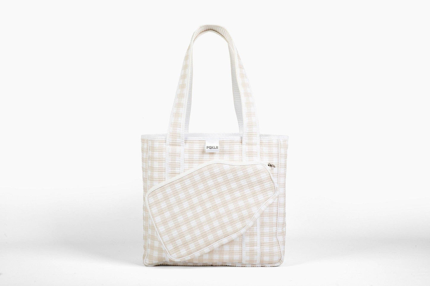 Gingham Game Bag - Vanilla Volley