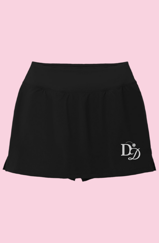 Pickleball Tennis Dink Darlings Skort Skirt with built in shorts and pocket athletic skirt 