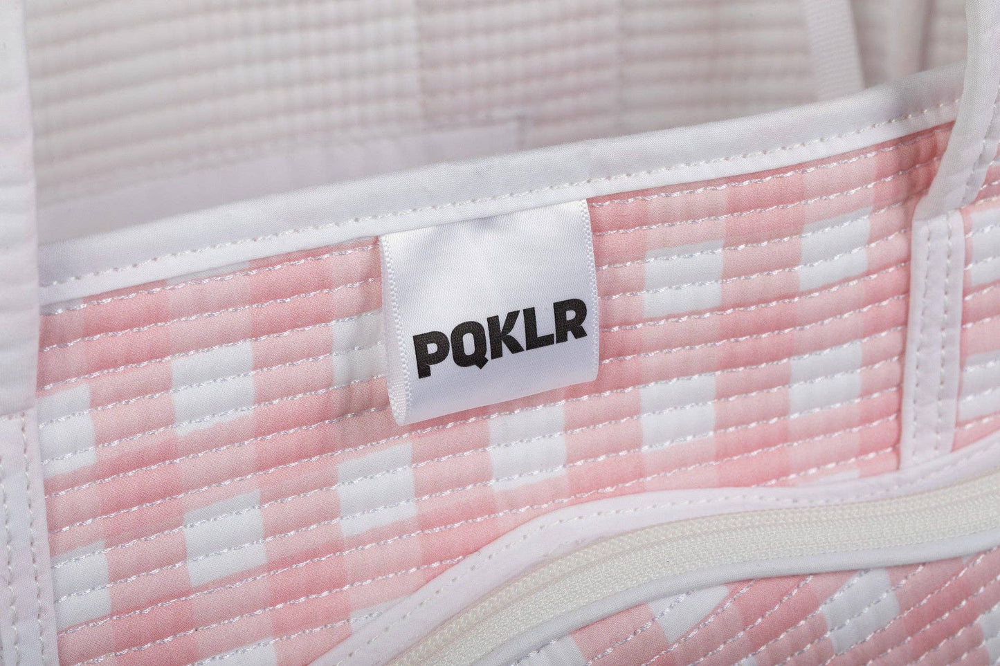 Gingham Game Bag - Pink Punch