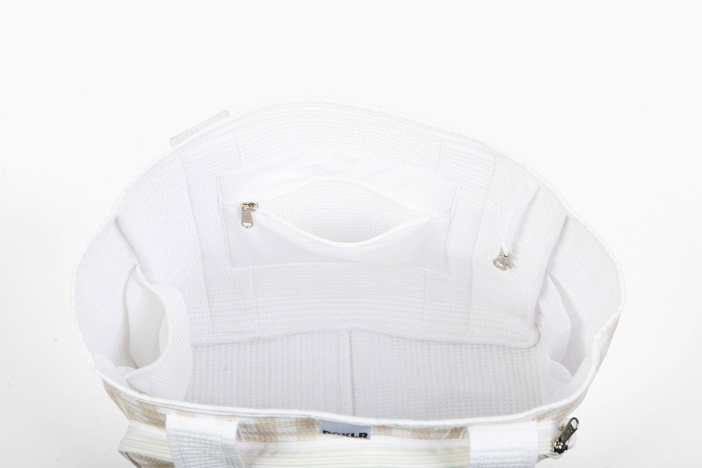 Gingham Game Bag - Vanilla Volley